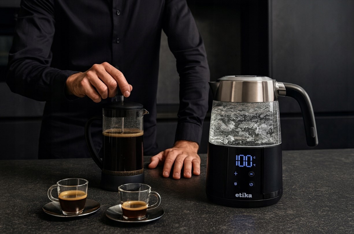 Czajnik elektryczny szklany Etika ET09/C 1,7 l 2200 W